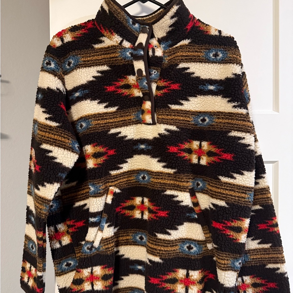 Wrangler Multicolor Patterned Women's Turtleneck … - image 1